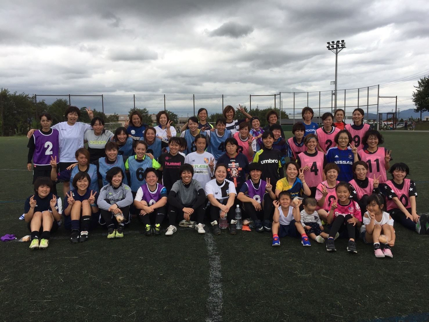 JFAレディース／ガールズサッカーフェスティバル 長野県松本市大字今井7037－7の松本市フットボールセンターに41人が参加！