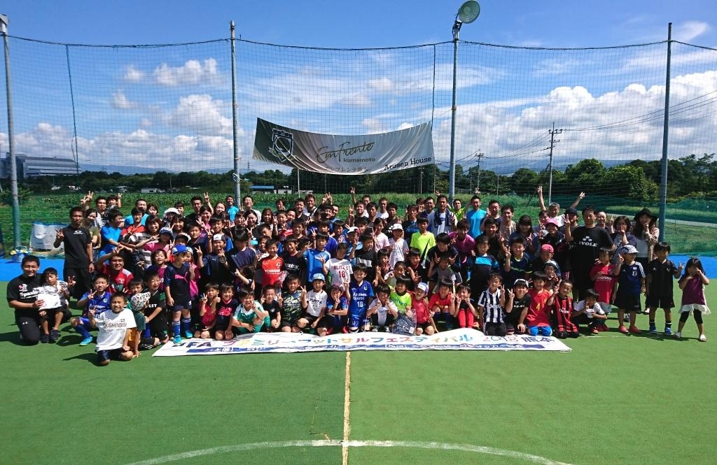 JFAファミリーフットサルフェスティバル 熊本県東区戸島西のEFKフットサルフィールドに128人が参加！