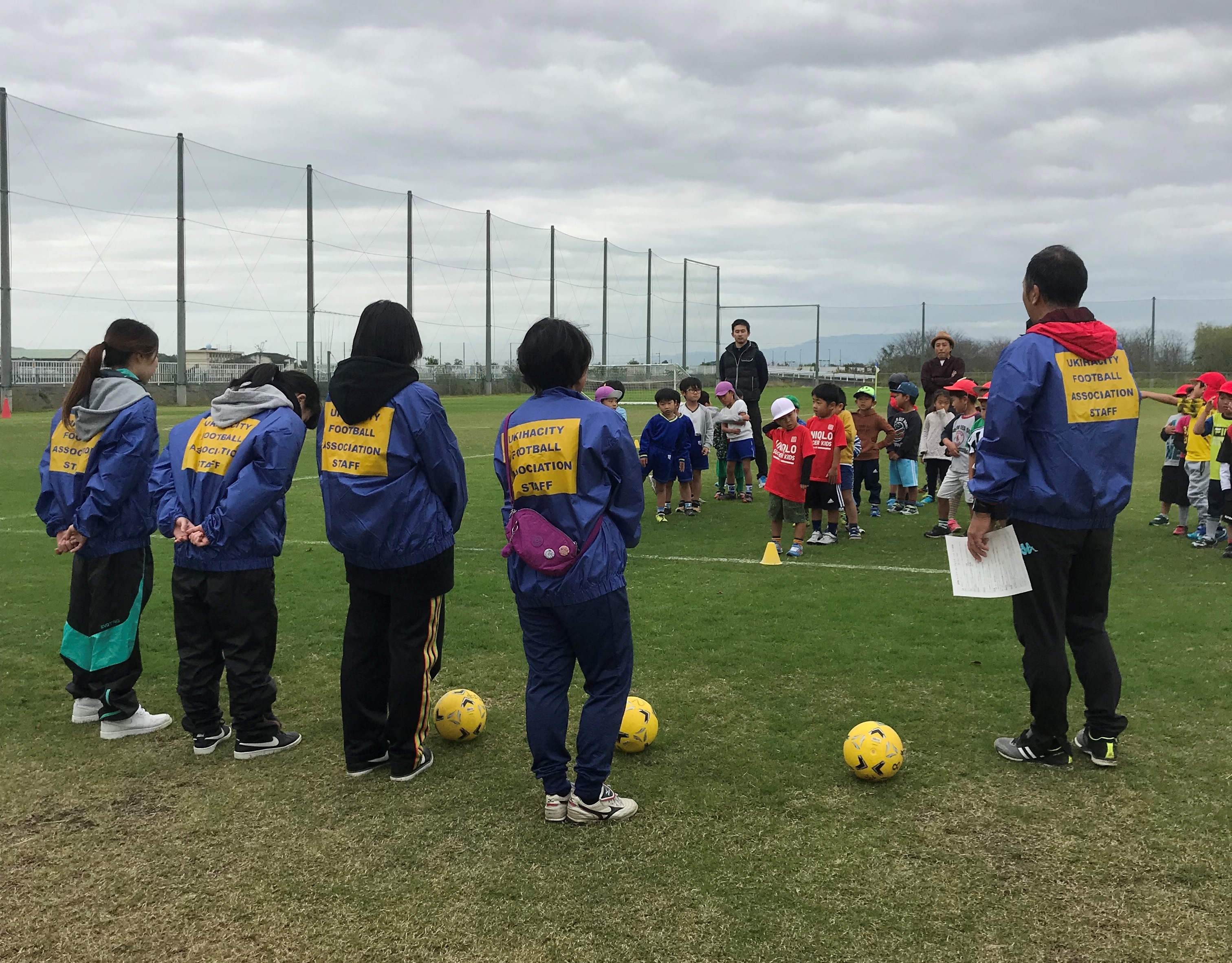 JFAキッズ（U-6）サッカーフェスティバル 福岡県うきは市のうきは市船越運動公園に128人が参加！