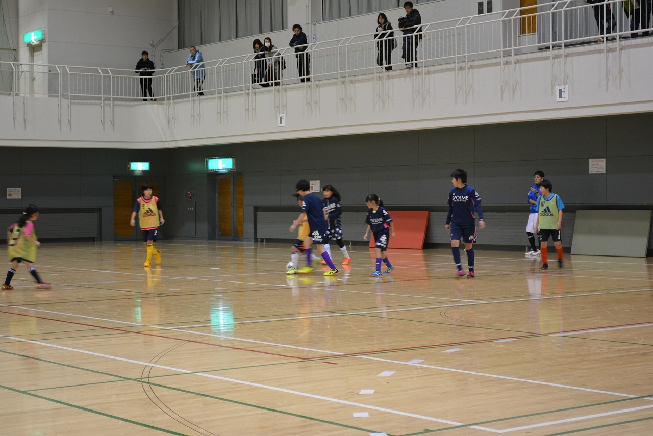 JFAレディース／ガールズサッカーフェスティバル 北海道樺戸郡新十津川町の新十津川スポーツセンターに78人が参加！