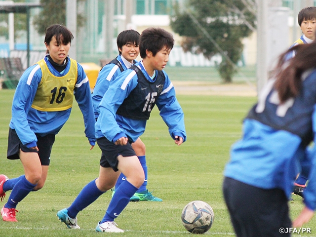 U-15日本女子選抜トレーニングキャンプ　4日間のキャンプが終了