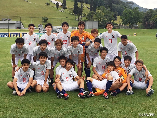 U-19日本代表ブラジル遠征　地元ブラジル代表を撃破し、2018年を締めくくる