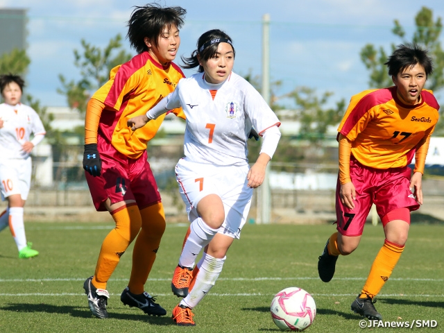 Ehime FC Ladies MIKAN wins match between debutante at JFA 22nd U-18 Japan Women's Football Championship JOC Junior Olympic Cup