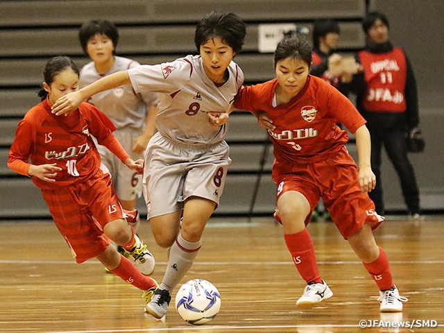 JFA 9th U-15 Japan Women’s Futsal Championship gets underway to determine Semi-Finalists