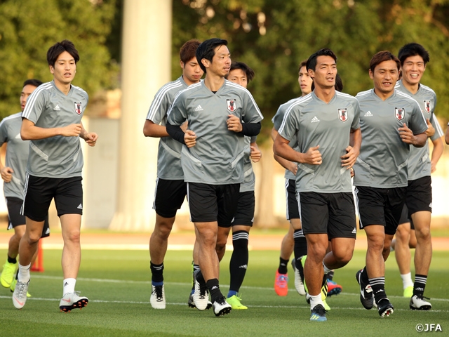 SAMURAI BLUE trains behind closed doors in Al Ain ahead of match against Uzbekistan – AFC Asian Cup UAE 2019 (1/5-2/1)