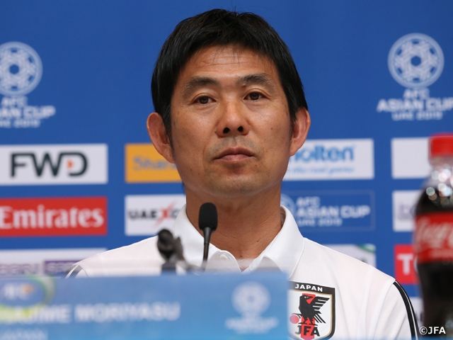 Coach Moriyasu of SAMURAI BLUE mentions to “Showcase a total team effort” in match against Uzbekistan – AFC Asian Cup UAE 2019 (1/5-2/1)