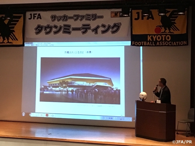 JFAサッカーファミリータウンミーティング、京都府で開催