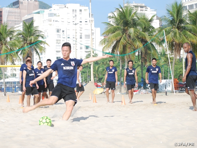 ビーチサッカー日本代表 ブラジルで2019年の活動をスタート