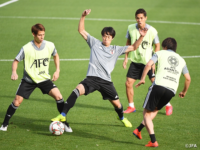 SAMURAI BLUE resumes training ahead of Semi-Final match against Iran – AFC Asian Cup UAE 2019 (1/5-2/1)