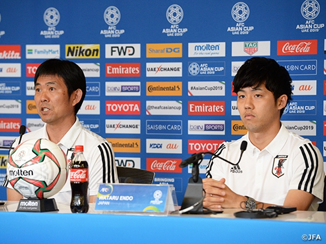 Coach Moriyasu of SAMURAI BLUE shares aspiration to “Fight with intensity to win the ball” against Iran – AFC Asian Cup UAE 2019 (1/5-2/1)