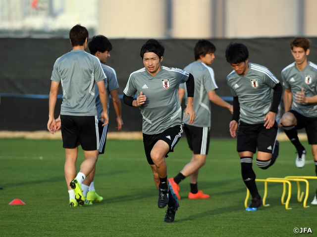 SAMURAI BLUE conducts training session behind closed doors ahead of the Final against Qatar – AFC Asian Cup UAE 2019 (1/5-2/1)