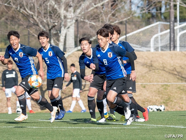 U-20日本代表候補、沖縄・宮崎トレーニングキャンプを終了！　～U-20日本代表 沖縄・宮崎トレーニングキャンプ～