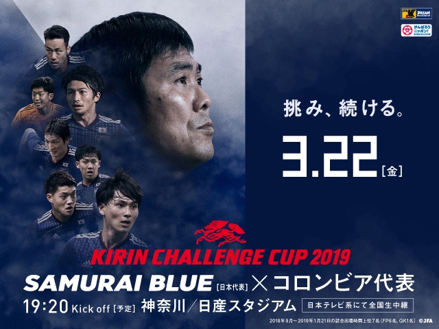 Colombia National Team Travel Squad - KIRIN CHALLENGE CUP 2019 (3/22 ＠Kanagawa)