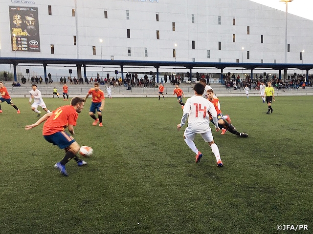 U-18日本代表スペイン遠征、最終戦で地元スペインに敗れて大会を終える～U-19 International Tournament 