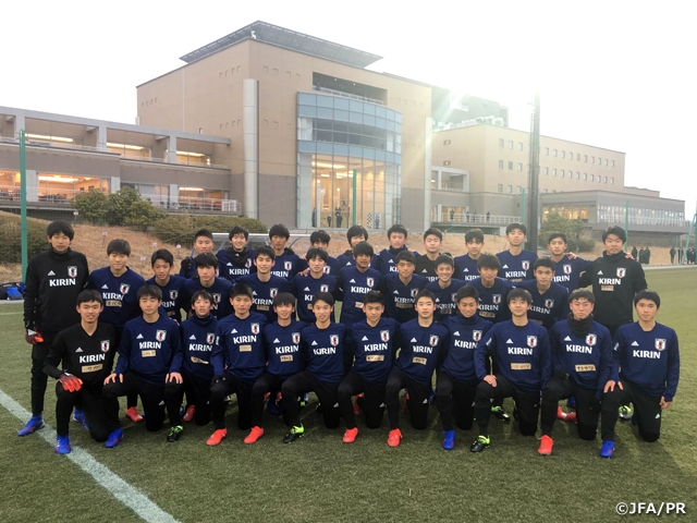 U-15日本代表が立ち上げ、福島県Jヴィレッジにてトレーニングキャンプを開始