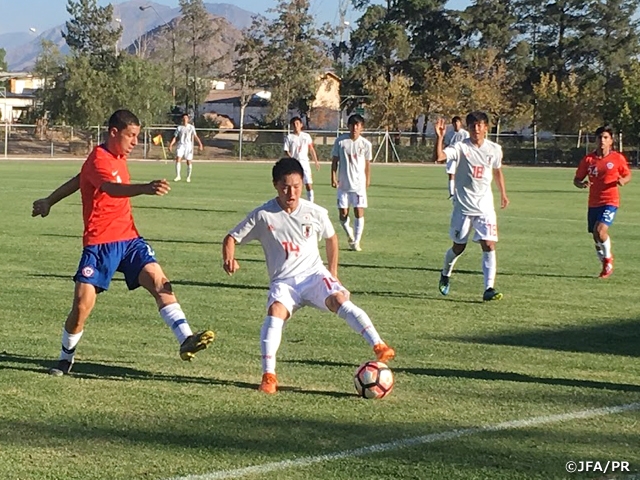 U-17日本代表、チリとの戦いを制して大会を終える ～スポーツ・フォー・トゥモロー（SFT）プログラム　南米・日本 U-17サッカー交流～