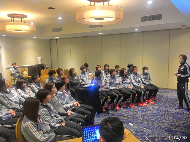 Nadeshiko Japan arrives in Nashville, Tennessee ahead of 2nd match at 2019 SheBelieves Cup (2/27-3/5 ＠USA)