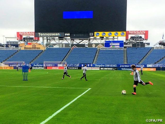 ブラジル女子代表戦前日、試合会場で公式練習を行う ～なでしこジャパン 2019 SheBelieves Cup（2/27-3/5＠アメリカ）