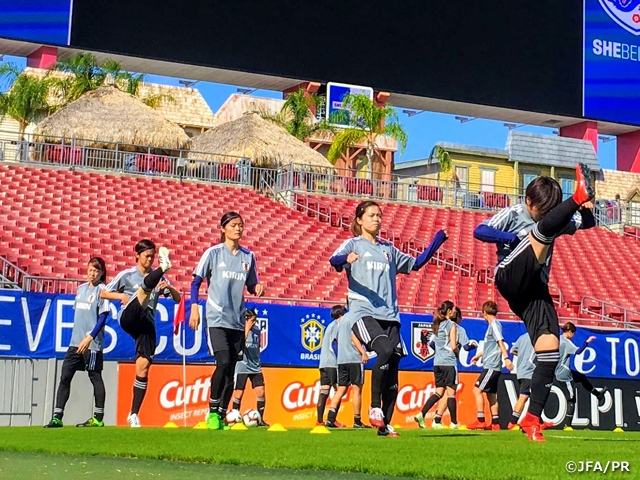 イングランド女子代表との大一番に向けて最後の準備～なでしこジャパン 2019 SheBelieves Cup（2/27-3/5＠アメリカ）