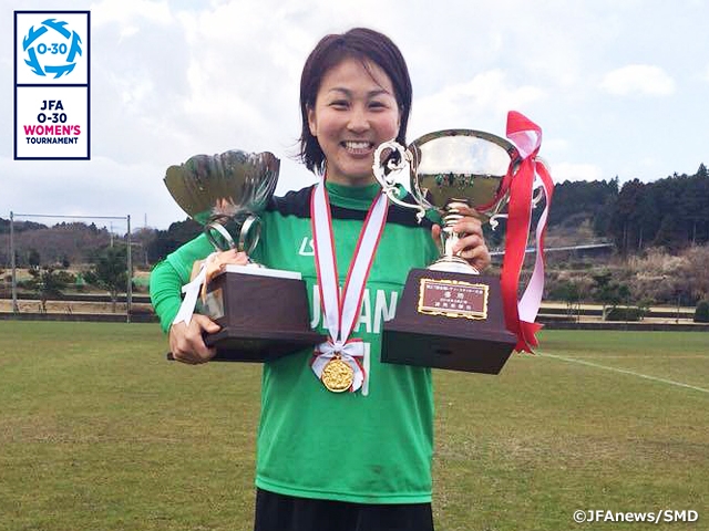 「楽しめて熱くなれる場所」滝口牧子選手（UILANI FC）が語る大会の魅力　JFA 第30回全日本O-30女子サッカー大会