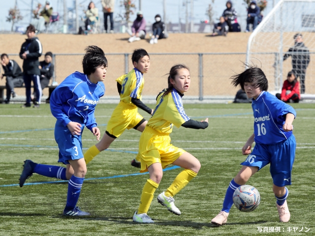 キヤノン ガールズ･エイト　第16回JFA東北ガールズ・エイト(U-12)サッカー大会　青森県TC U-12が優勝！