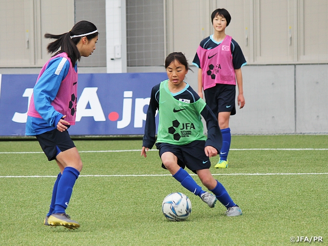 JFAエリートプログラム 女子U-13トレーニングキャンプがJヴィレッジでスタート