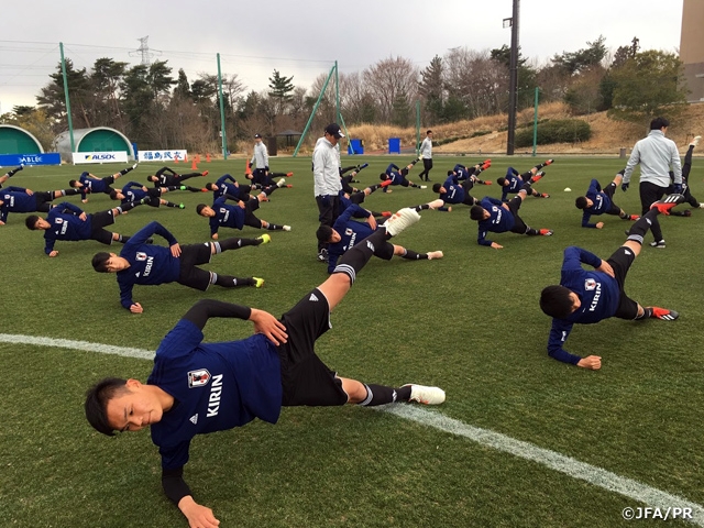 U-17日本代表候補～福島県Jヴィレッジにて強化合宿をスタート