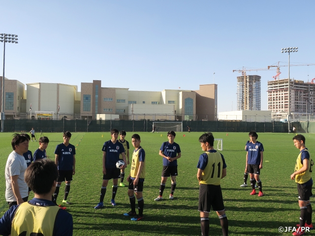 U-18日本代表　UAE遠征開始！【SportChain Cup UAE(3/18-25)】