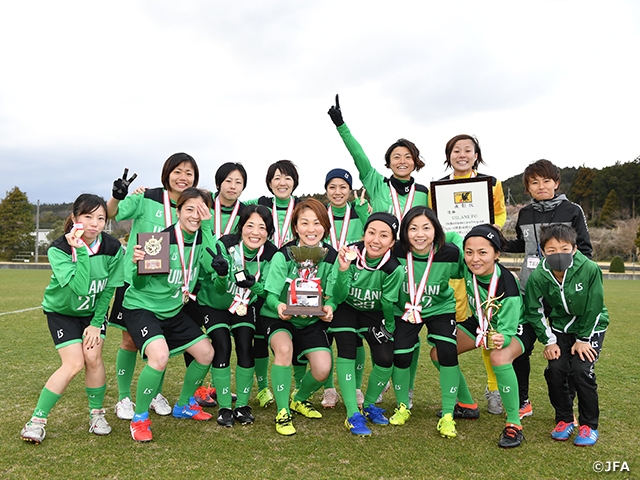 JFA第30回全日本O-30女子サッカー大会　UILANI FCが3度目の日本一に！