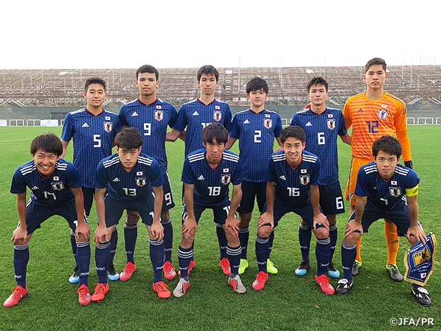 U-18 Japan National Team comes from behind to win over Russia at Sport Chain Cup UAE (3/18-25)