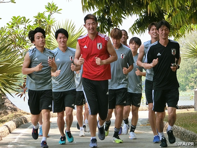 U-22日本代表、最終戦を前にコンディション調整～AFC U-23選手権タイ2020予選～