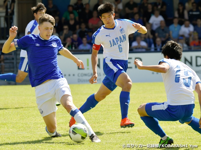 日本高校サッカー選抜　PK戦に敗れ、6位で大会を終える ～デュッセルドルフ国際ユースサッカー大会～