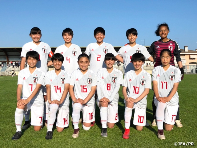 U-16 Japan Women's National Team advances to the Final with 3 consecutive wins at the 4th Delle Nazioni Tournament