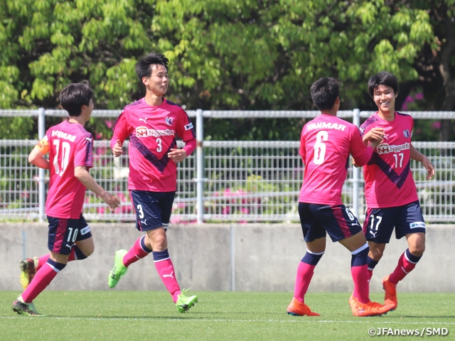 Cerezo Osaka marks second win of the season at the 5th Sec. of Prince Takamado Trophy JFA U-18 Football Premier League WEST