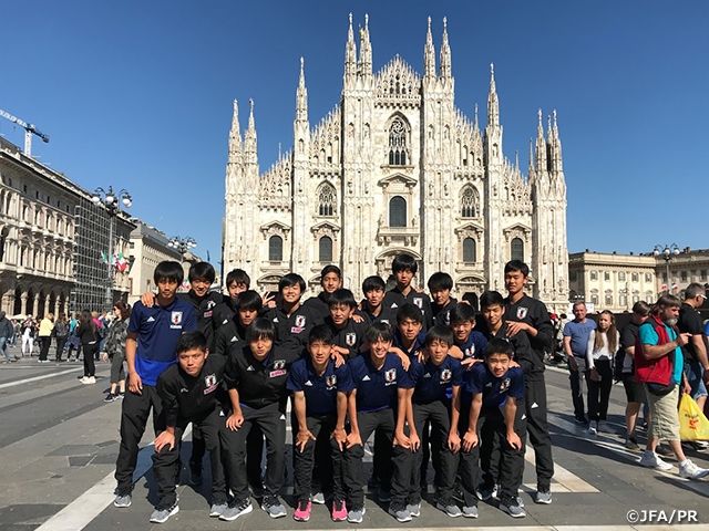 U-15日本代表がイタリアより帰国、活動を終了 ～第16回デッレナツィオーニトーナメント～