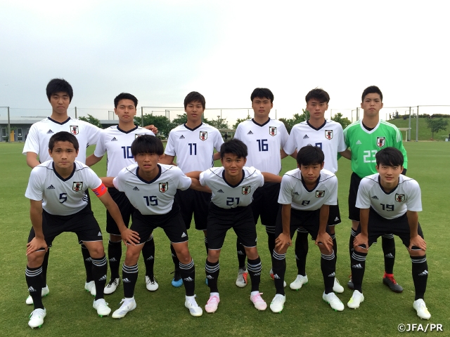 U-16日本代表候補 ～大阪府J-GREEN堺でのトレーニングキャンプが終了