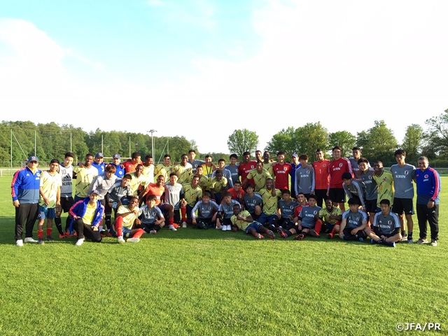 U-20 Japan National Team plays match against Colombia to prepare for the FIFA U-20 World Cup Poland 2019