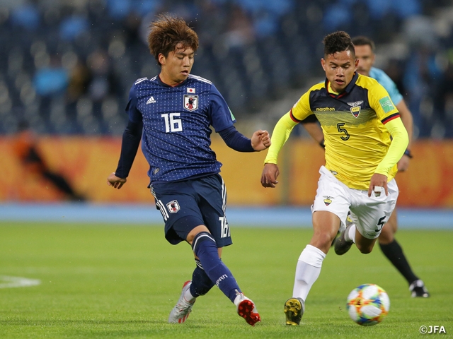 U-20日本代表、エクアドルとの初戦は1-1のドロー発進 ～FIFA U-20ワールドカップポーランド（5/23-6/15）～