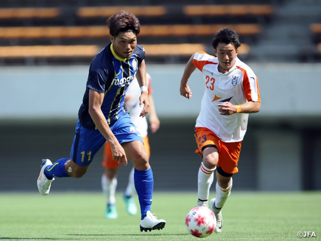 Teams advancing to 2nd round determined as Hosei University defeats Urayasu at the 99th Emperor's Cup