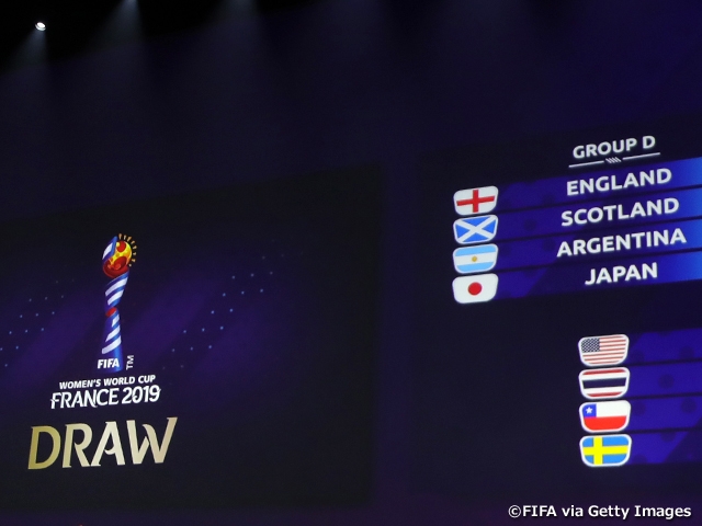 グループステージで対戦する3チームを紹介～FIFA 女子ワールドカップフランス2019～