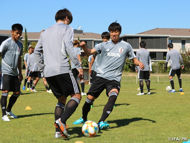 U-22日本代表、初戦に向けて最終調整 ～第47回トゥーロン国際大会2019～