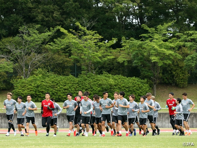 SAMURAI BLUE、豊田市内で合宿スタート ～キリンチャレンジカップ2019～