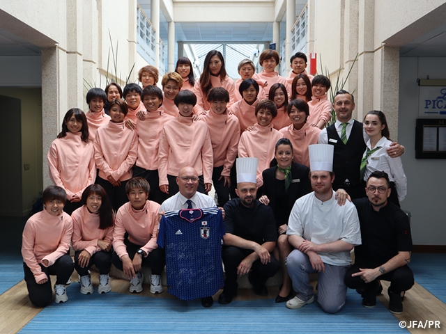 Nadeshiko Japan arrives in Paris ahead of their first match of the FIFA Women's World Cup France 2019