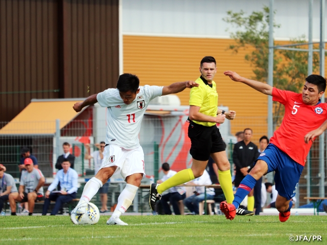 U-22日本代表、6-1でチリを圧倒し大会2連勝 ～第47回トゥーロン国際大会2019～