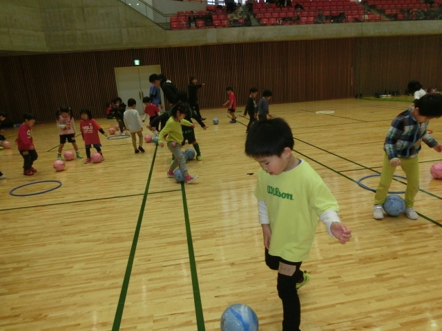 JFAキッズサッカーフェスティバル in 勝山市体育館