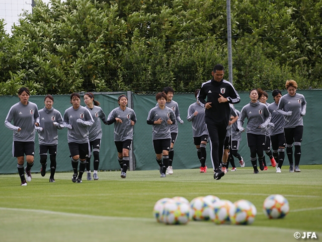 Nadeshiko Japan shuts out media to prepare ahead of first match of the FIFA Women's World Cup France 2019