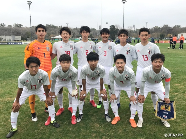 U-17日本代表、アルゼンチンとの親善試合第1戦を圧勝で終える