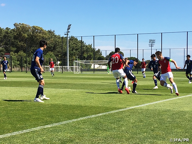 U-18 Japan National Team loses to Norway in their second match of the 25th Lisbon International Tournament U18
