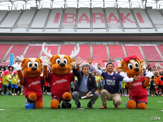 JFAユニクロサッカーキッズ in 茨城　開催レポート