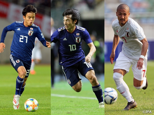 The attacking players of SAMURAI BLUE at the CONMEBOL Copa America Brazil 2019